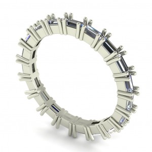 Diamond Baguette Eternity Ring 1.10Ctw