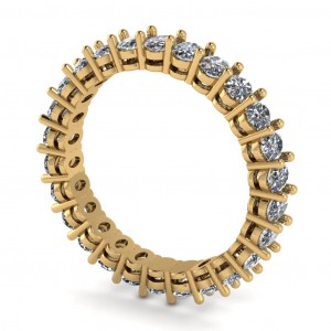 Diamond Oval Eternity Ring 2.20Ctw
