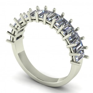 Diamond Baguette Anniversary Ring 1.50Ctw