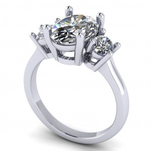 Oval Engagement Ring