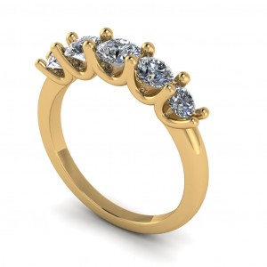 Diamond Anniversary Ring 1.05Ctw