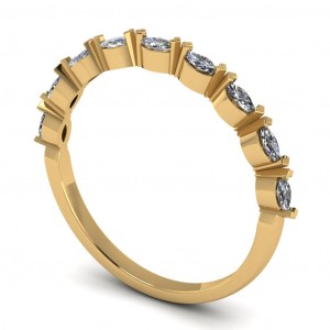 Diamond Marquise Anniversary Ring 0.25Ctw
