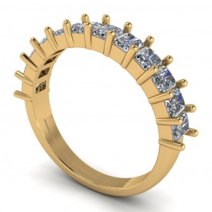 Diamond Radiant Anniversary Ring 1.40Ctw