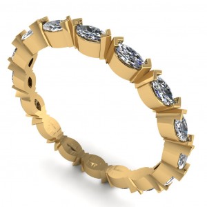 Diamond Marquise Eternity Ring 0.50Ctw
