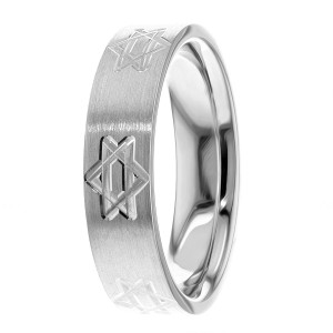 5.5mm Wide Jewish Wedding Ring