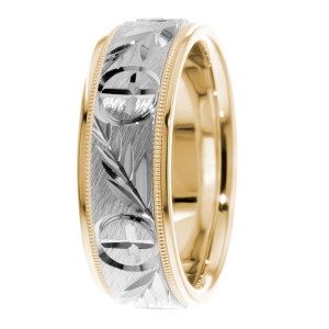 7mm Wide Christian Wedding Ring