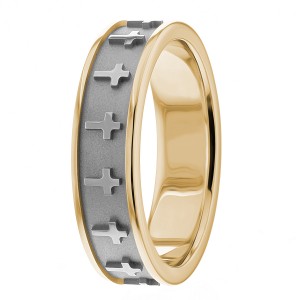 6mm Wide Christian Wedding Ring