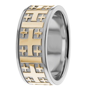 9mm Wide Christian Wedding Ring