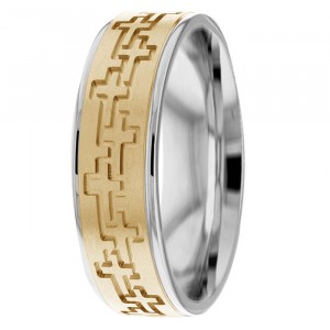 Religious Wedding Bands RR2596