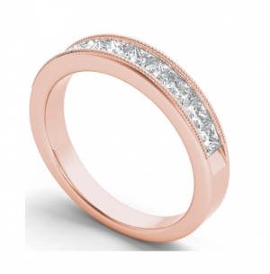 Diamond Princess Anniversary Ring 1Ctw