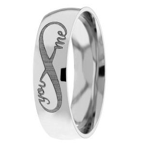6mm Personalized Wedding Ring