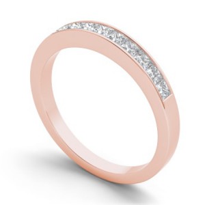 Diamond Princess Anniversary Ring 0.65Ctw
