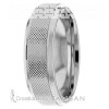 Diamond Cut Wedding Ring DC8442