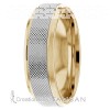 Diamond Cut Wedding Ring DC8442