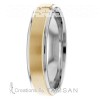 Diamond Cut Wedding Ring DC8487