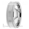 Diamond Cut Wedding Ring DC8488