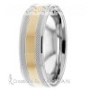 Diamond Cut Wedding Ring DC8488