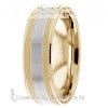 Diamond Cut Wedding Ring DC8488