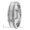 Diamond Cut Wedding Ring DC8490