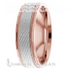 Diamond Cut Wedding Ring DC8493