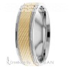 Diamond Cut Wedding Ring DC8493