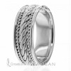 Handmade Wedding Band HM7041