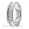 Hexagon Wedding Band HM7066