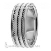 Ropes Wedding Band HM7092