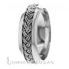 Handmade Wedding Band HM7148