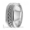 Hand Braided Wedding Band HM7158