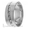 9mm Handmade Wedding Band HM7166