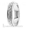 Three Strand Braid Wedding Band HM7179