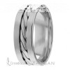 Interlocking Rope Wedding Band HM7182