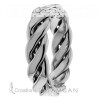 Braided Wedding Ring HM7187