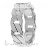 Cuban Link Wedding Band HM7191