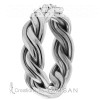 Interclocking Ropes Wedding Ring HM7192