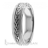 Three Strand Braid Wedding Band HM7200