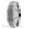 Laser Engraved Wedding Ring TL2025