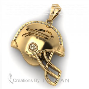 Helmet Pendant