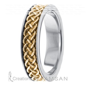 Celtic Circular Knots Wedding Ring 5.50mm