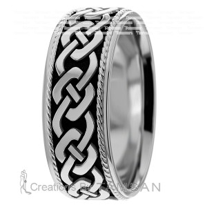 Celtic Knots Wedding Ring 8.00mm