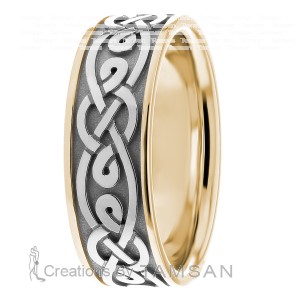 8mm Alhambra Wedding Ring