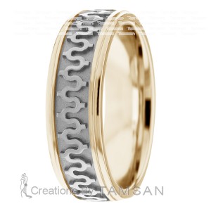  7mm wide Wedding Ring