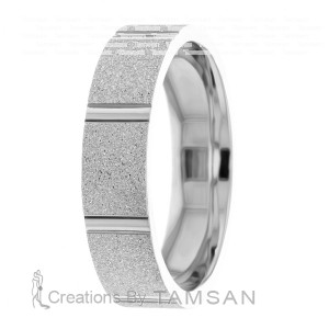 Flat 6mm Wedding Ring