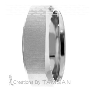 6.5mmSquare Beveled Edge Ring