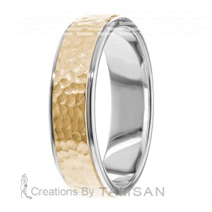 6mm Classic Hammered Bands