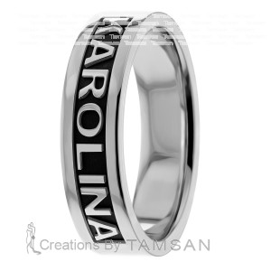 7mm Name Wedding Ring