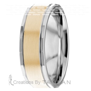 Side Cuts 6mm Wedding Ring