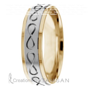 Infinity 7mm Wedding Ring