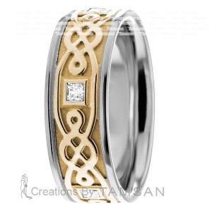 7.5mm Alhambra Wedding Ring